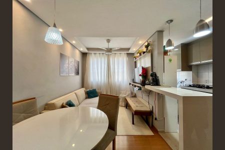 Sala de apartamento para alugar com 2 quartos, 46m² em Villa Garden, Campinas