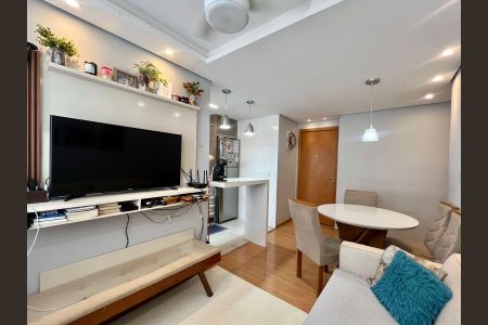 Sala de apartamento para alugar com 2 quartos, 46m² em Villa Garden, Campinas