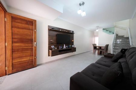 Sala de casa para alugar com 2 quartos, 79m² em Jardim Três Marias, São Paulo