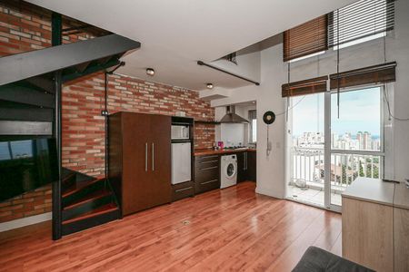 Sala de apartamento para alugar com 1 quarto, 58m² em Vila Andrade, São Paulo