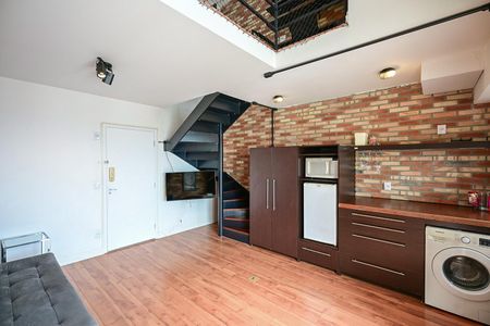 Apartamento para alugar com 58m², 1 quarto e 1 vagaSala