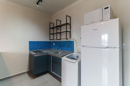 Studio para alugar com 27m², 1 quarto e sem vagaCozinha