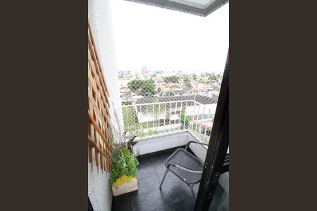 Varanda da Sala de apartamento para alugar com 2 quartos, 60m² em Jardim Paulista, São José dos Campos