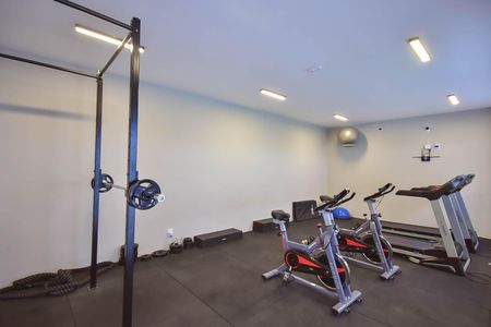 Apartamento para alugar com 38m², 1 quarto e 1 vaga Apartamento para alugar com 38m², 1 quarto e 1 vagaAcademia