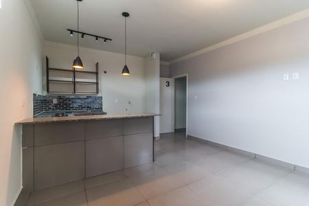 Sala/Cozinha de kitnet/studio para alugar com 1 quarto, 35m² em Vl. Santista, Mogi das Cruzes