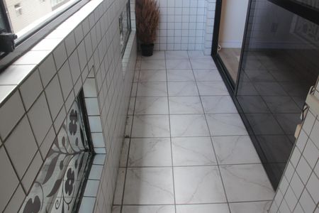 Varanda da Sala de apartamento para alugar com 2 quartos, 129m² em Embaré, Santos