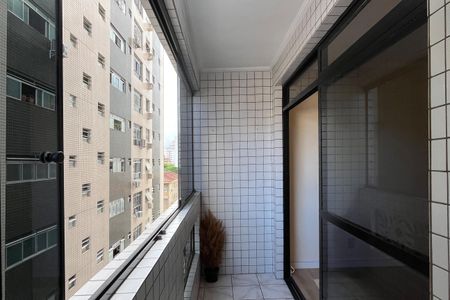 Varanda da Sala de apartamento para alugar com 2 quartos, 129m² em Embaré, Santos