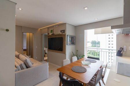 Sala de apartamento para alugar com 2 quartos, 55m² em Jaguaré, São Paulo