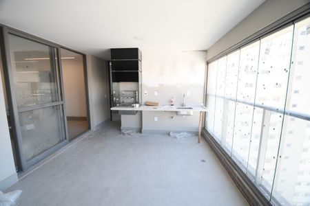 Varanda gourmet de apartamento para alugar com 3 quartos, 126m² em Cambuí, Campinas