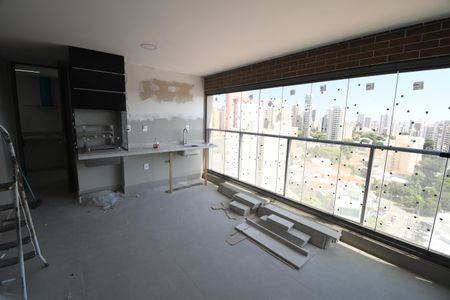 Varanda gourmet de apartamento para alugar com 3 quartos, 126m² em Cambuí, Campinas