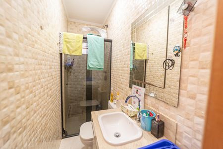 Casa de condomínio para alugar com 70m², 2 quartos e 1 vagaBanheiro do Quarto 1