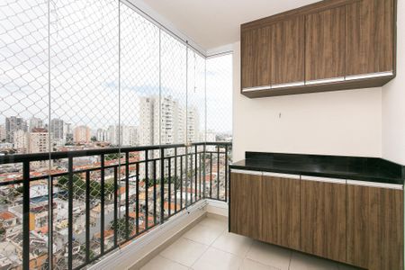 Varanda da Sala de apartamento à venda com 2 quartos, 68m² em Tatuapé, São Paulo