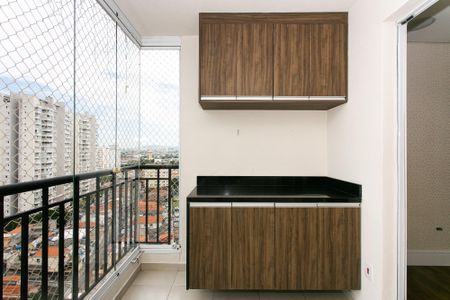 Varanda da Sala de apartamento à venda com 2 quartos, 68m² em Tatuapé, São Paulo