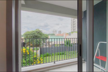 Studio para alugar com 27m², 1 quarto e sem vagaVaranda