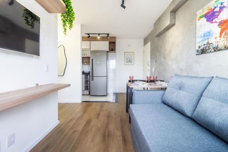 Sala de apartamento à venda com 1 quarto, 35m² em Vila Dom Pedro Ii, São Paulo