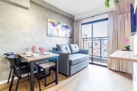 Sala de apartamento à venda com 1 quarto, 35m² em Vila Dom Pedro Ii, São Paulo