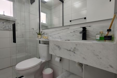 Apartamento para alugar com 130m², 3 quartos e 2 vagasBanheiro da Suite 3