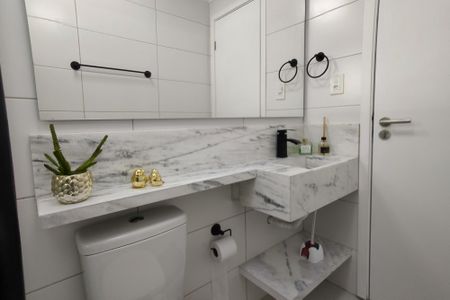 Apartamento para alugar com 130m², 3 quartos e 2 vagasBanheiro da Suíte 3