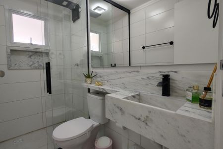 Apartamento para alugar com 130m², 3 quartos e 2 vagasBanheiro da Suite 3