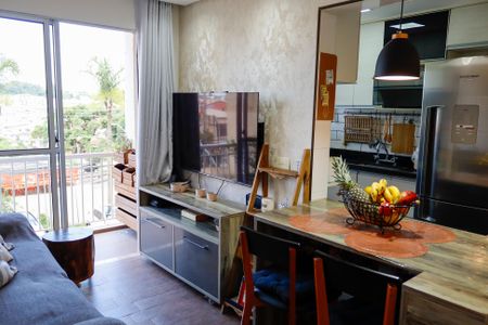 sala de apartamento à venda com 2 quartos, 47m² em Santa Maria, Osasco