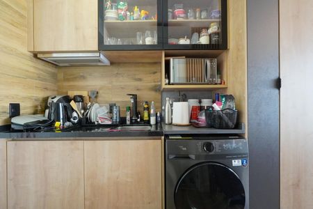 Studio à venda com 22m², 1 quarto e sem vagaCozinha