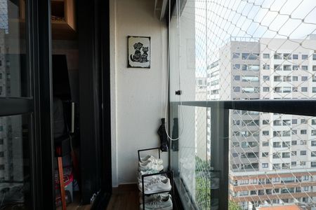 Studio à venda com 22m², 1 quarto e sem vagaVaranda