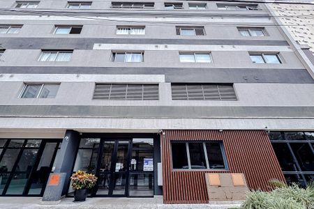 Studio à venda com 21m², 1 quarto e sem vagaFachada - Plaquinha