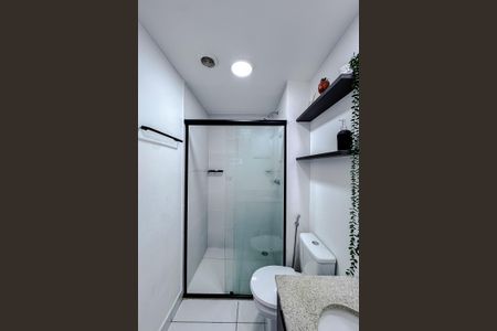 Banheiro de kitnet/studio à venda com 1 quarto, 21m² em Belenzinho, São Paulo