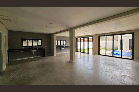 Sala de casa de condomínio à venda com 3 quartos, 260m² em Loteamento Residencial Brisas da Mata, Jundiaí