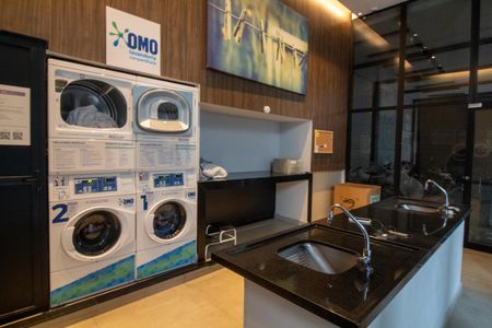 Studio à venda com 30m², 1 quarto e sem vaga Studio à venda com 30m², 1 quarto e sem vagaÁrea comum - Lavanderia