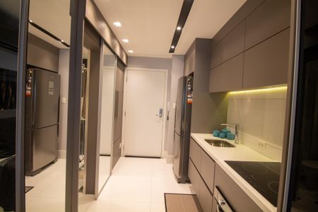 Studio à venda com 30m², 1 quarto e sem vaga Studio à venda com 30m², 1 quarto e sem vagaCozinha