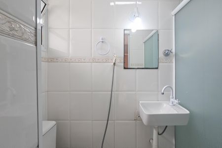 Apartamento para alugar com 58m², 1 quarto e sem vaga Apartamento para alugar com 58m², 1 quarto e sem vagabanheiro da suíte
