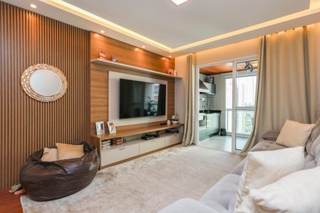 Sala de apartamento à venda com 3 quartos, 112m² em Jardim Maria Rosa, Taboão da Serra