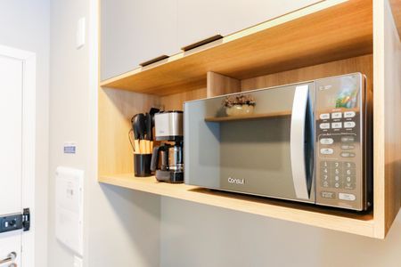 Studio para alugar com 25m², 1 quarto e sem vagaQuarto / Cozinha