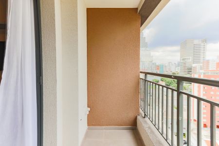 Studio para alugar com 25m², 1 quarto e sem vagaVaranda