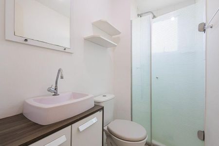 Apartamento para alugar com 49m², 2 quartos e 1 vaga Apartamento para alugar com 49m², 2 quartos e 1 vagaBanheiro