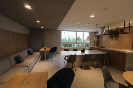 Apartamento à venda com 38m², 2 quartos e 1 vagaÁrea comum - Salão de festas