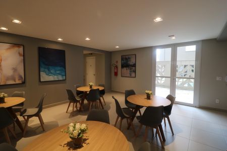 Apartamento à venda com 38m², 2 quartos e 1 vagaÁrea comum - Salão de festas