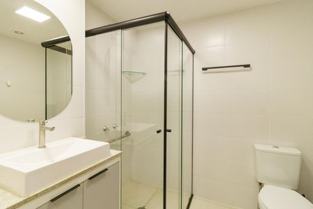 Studio para alugar com 25m², 1 quarto e sem vaga Studio para alugar com 25m², 1 quarto e sem vagaBanheiro