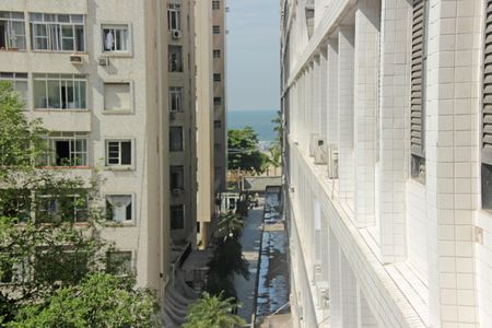 Vista da Sala de apartamento para alugar com 2 quartos, 100m² em José Menino, Santos