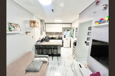 Casa de condomínio para alugar com 68m², 2 quartos e 1 vagaSala/Cozinha