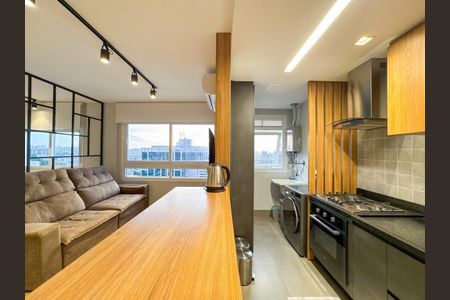 Sala  de apartamento para alugar com 2 quartos, 58m² em São Sebastião, Porto Alegre