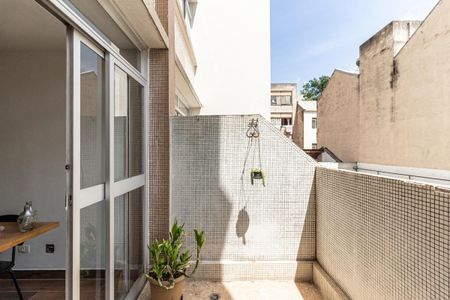 Varanda da Sala de apartamento para alugar com 2 quartos, 96m² em Vila Buarque, São Paulo