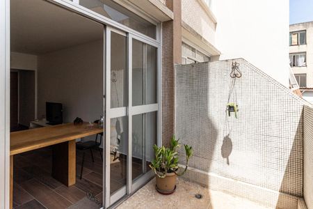 Varanda da Sala de apartamento para alugar com 2 quartos, 96m² em Vila Buarque, São Paulo