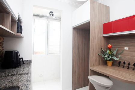 Apartamento para alugar com 40m², 1 quarto e 1 vagaCozinha + Área de Serviço