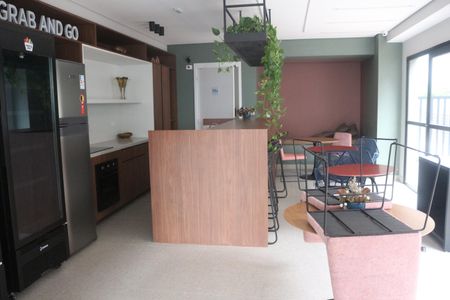 Studio à venda com 37m², 1 quarto e 1 vagaHall social