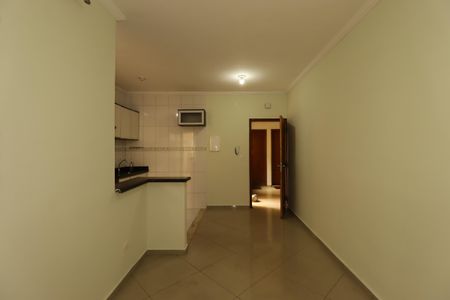 Sala de apartamento para alugar com 2 quartos, 48m² em Vila Guaraciaba, Santo André