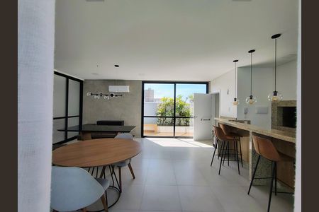 Área comum - Salão de festas de apartamento para alugar com 2 quartos, 45m² em Serraria, São José