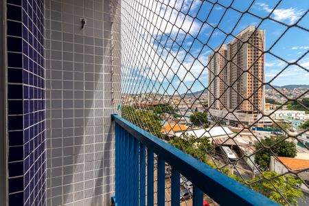 Varanda da Sala de apartamento para alugar com 2 quartos, 48m² em Jardim Centenario, São Paulo