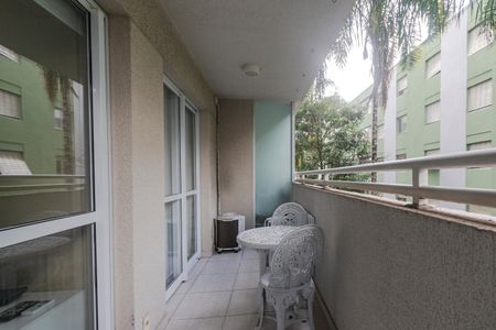 Varanda de apartamento à venda com 1 quarto, 38m² em Santo Amaro, São Paulo